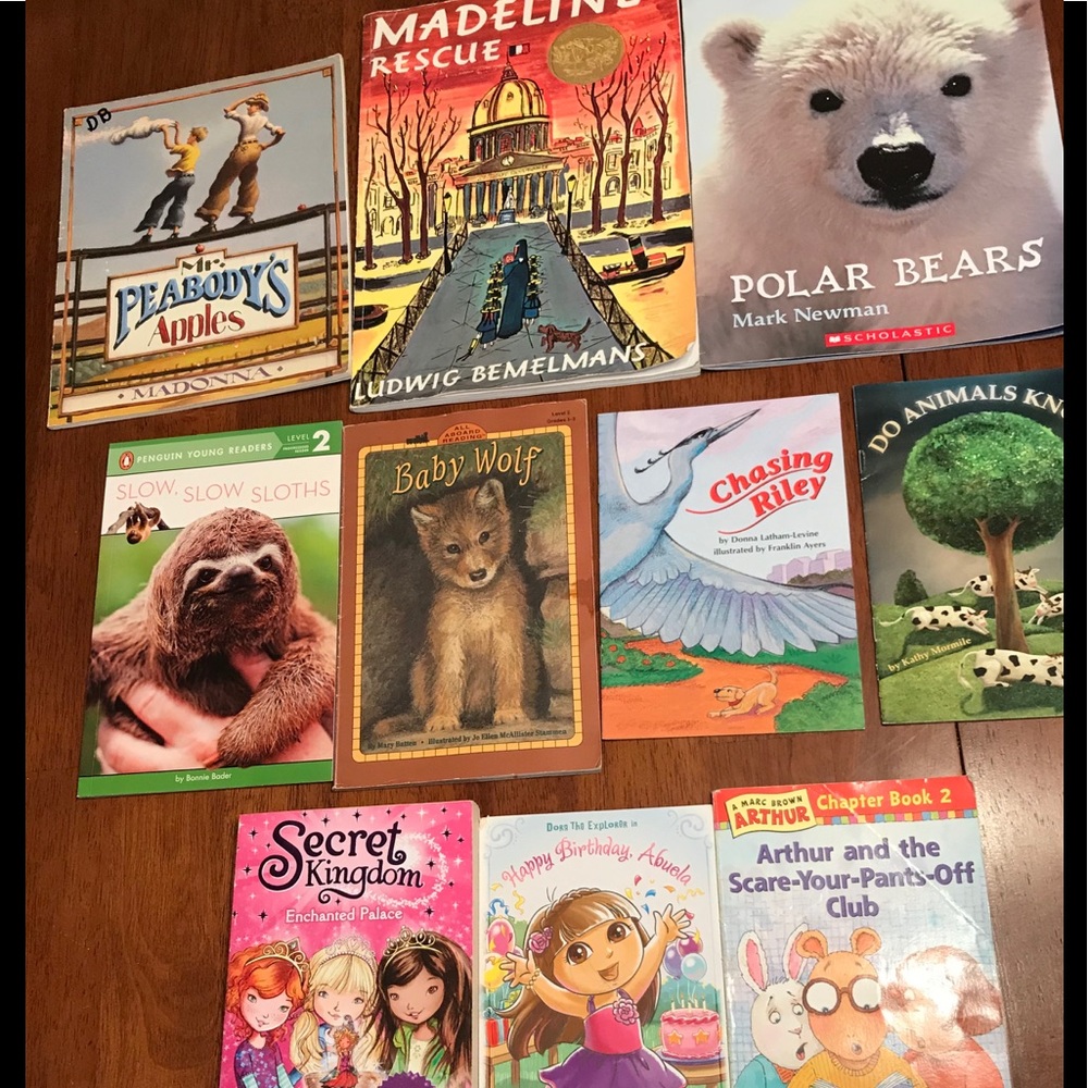 Lot of 10 children’s books